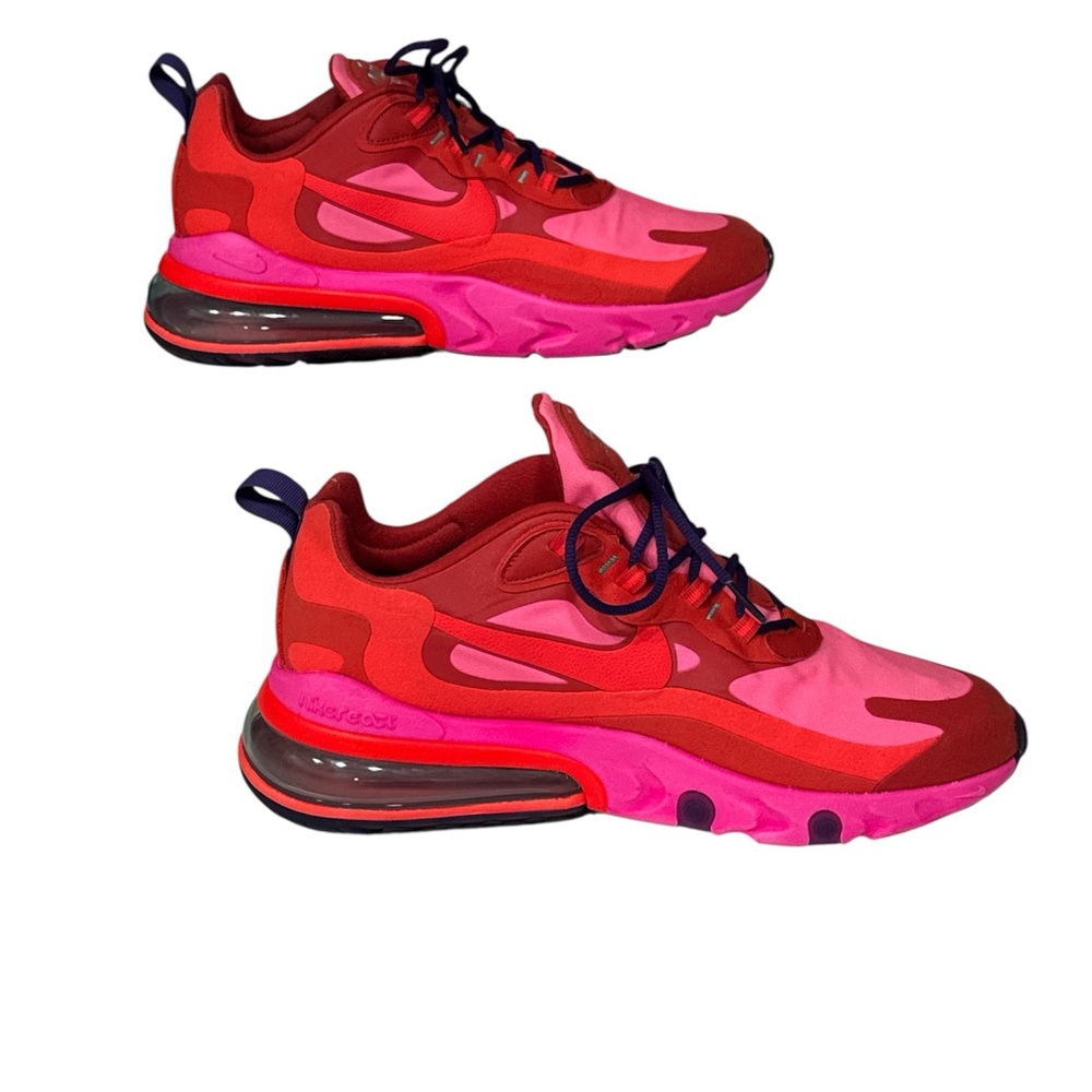 Nike Air Max 270 React Electronic Music 2019 AO4971-600 Men Size 10 Red/Pink
